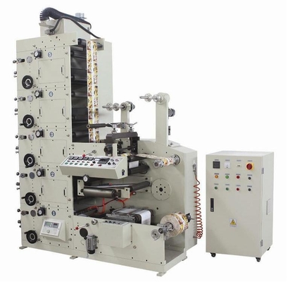 Factory ME320 Roll To Roll Taffeta Sticker Digital Care Flexo Label Printing Machine