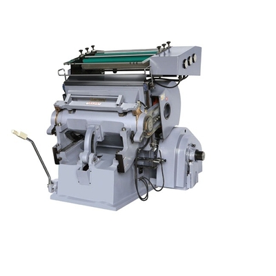 Printing Shops Semi - Automatic Die Cutting And Hot Stamping Machine For Leather Cover Cardboard