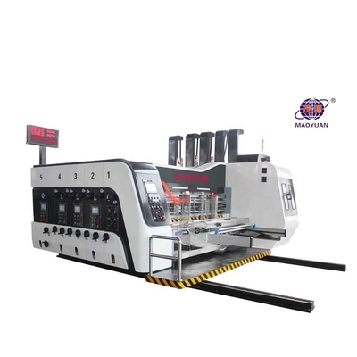 Cardboard Box Making Machine Dongguang Factory Sells New Safety Adagio Cardboard Printing Slotting Die Cutting Machine