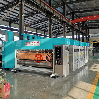 Food China Factory Price High Speed ​​Flexo Ink Corrugated Cardboard Printing Die Cutting Machine